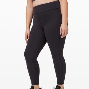Lululemon invigorate luxtreme black leggings